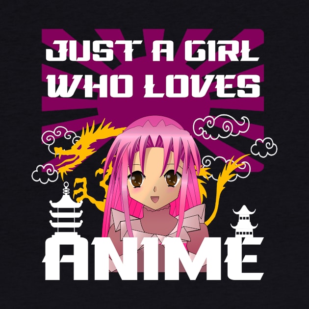 Just a Girl Who Loves Anime by Corncheese